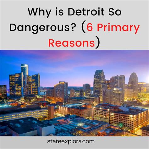 why is detroit so dangerous.